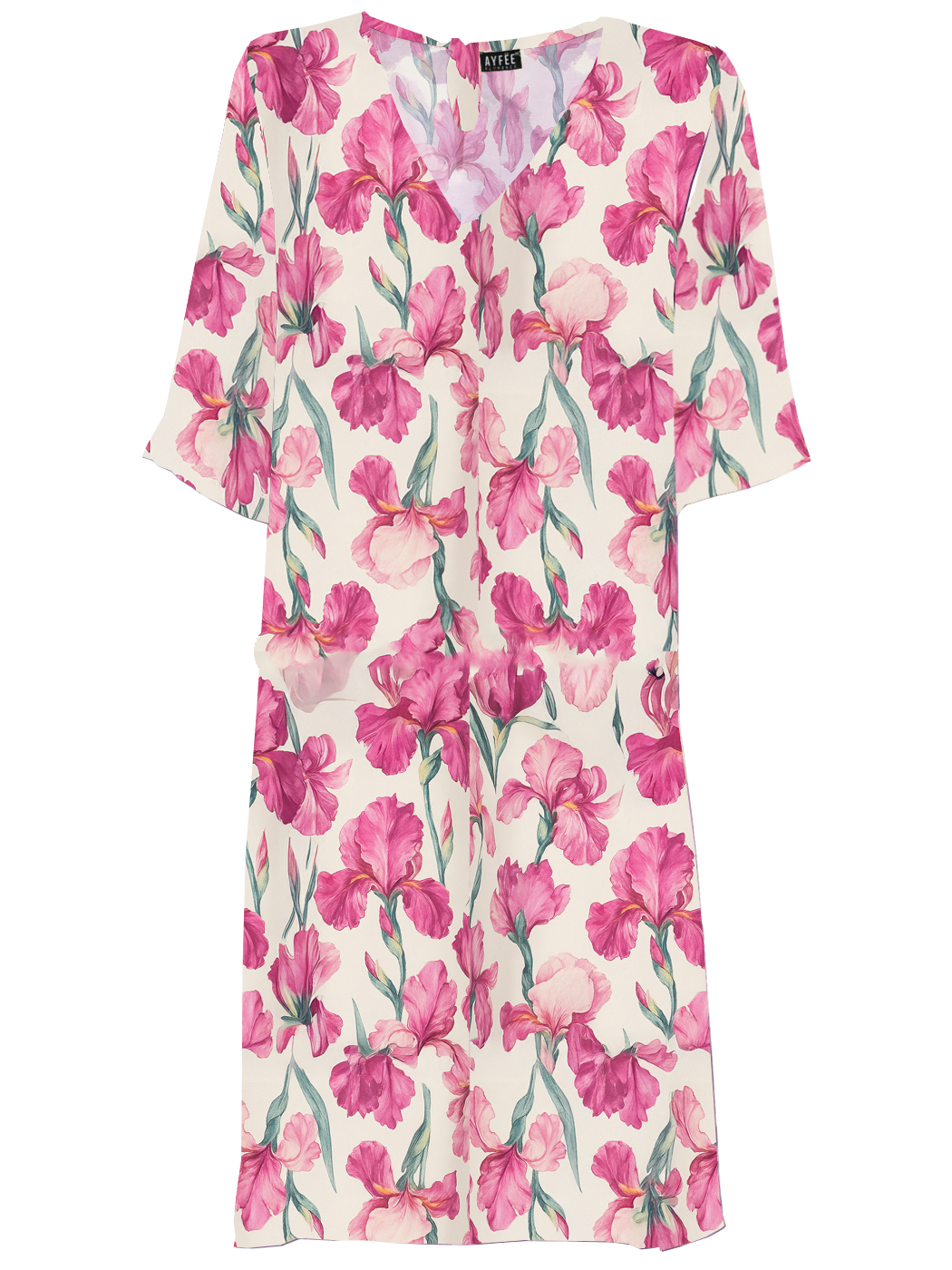ABITO MIDI STAMPATO, 4TG - PINK